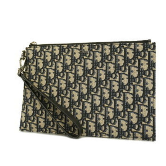 Christian Dior Trotter Canvas Clutch Bag - Picture 1 of 6